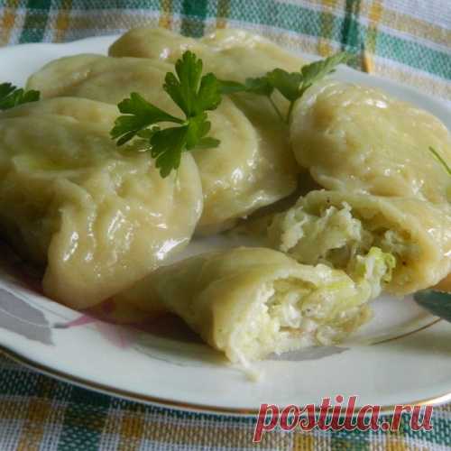 Рецепты по четвергам. Клёцки, ньокки, галушки, вареники. Вареники с капустой (2)