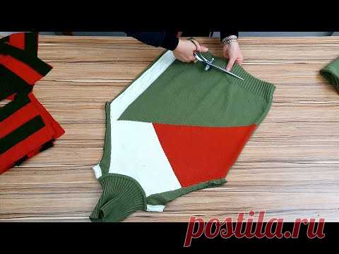 GİYİLMEYEN KALIN KAZAKLARLA SÜPER ÇALIŞMA