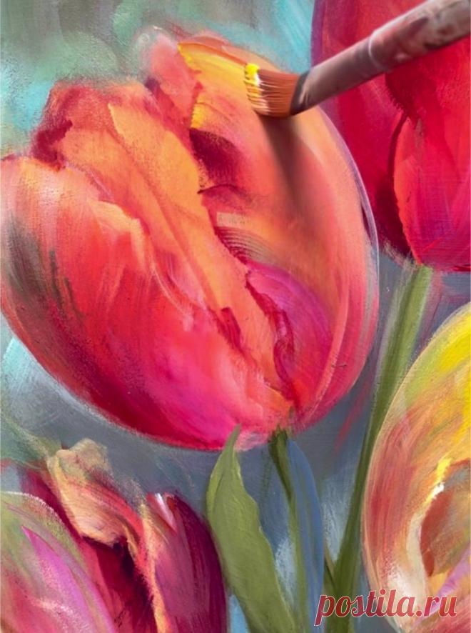 Пин на доске яТЮЛЬПАНЫ