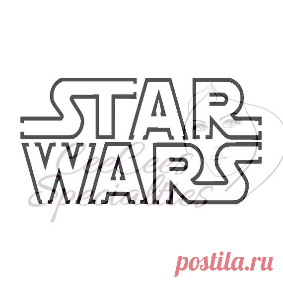 Starwars Logo Stencil When creating designs I always have a cake or cookie in mind, but every stencil is made to order and can be used many different ways no matter the crafting project you have in mind! You are purchasing a brand new 7 mil 100% Clear Acetate Stencil, safe to use on your food products,