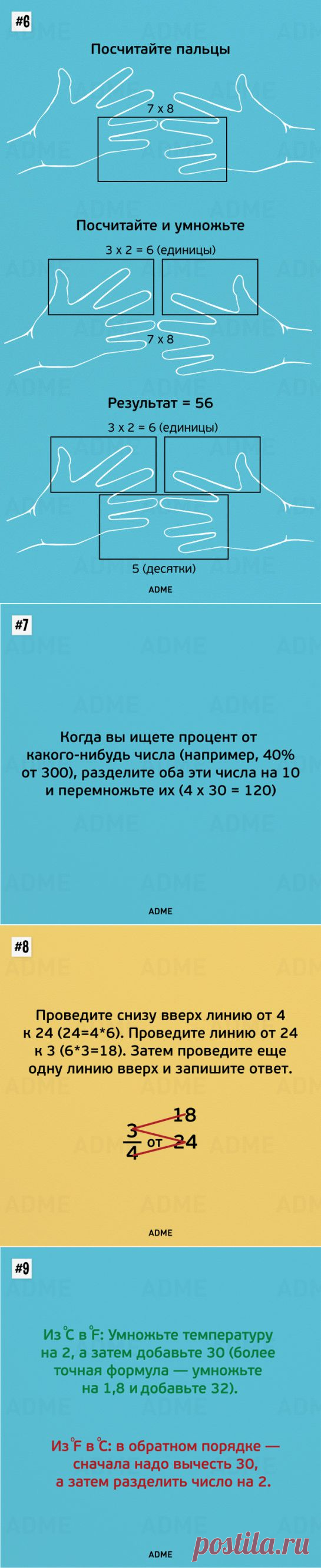 Легкие подсчеты - Делимся советами