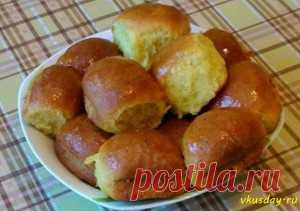 Булочки из тыквенного теста | Вкусный день
