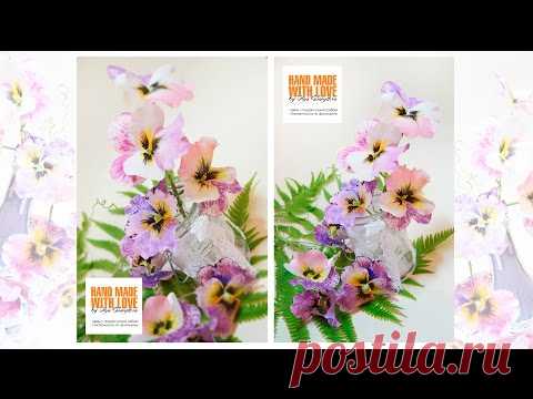 МК Анютины глазки из зефирного фоамирана. О. Давыдова МК Анютины глазки из зефирного фоамирана. О. Давыдова - AgaClip - Make Your Video Clips