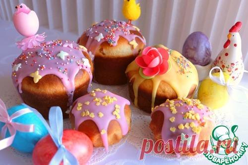 Пасхальные куличи на желтках и сливках - кулинарный рецепт