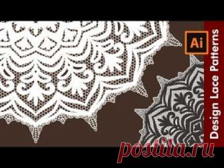 How to design a Lace Pattern in Adobe Illustrator