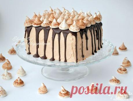 Торт &quot;Шоколадно-кофейный с безе&quot; пользователя Elen@Lat