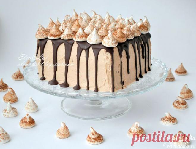 Торт "Шоколадно-кофейный с безе" пользователя Elen@Lat