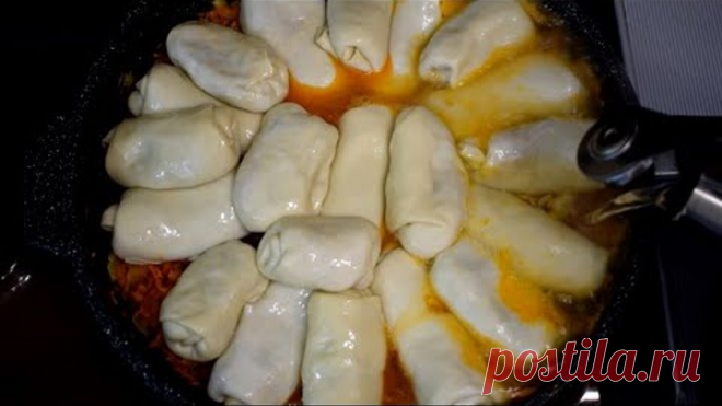 Вместо голубцов. Так мало кто готовит, а зря! ОЧЕНЬ ВКУСНО из простых продуктов!
