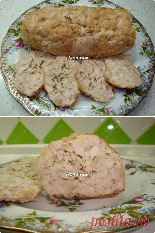Куриный рулет в пакете (проще простого) | Четыре вкуса