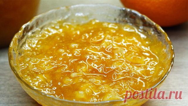 Апельсиновый джем за три минуты