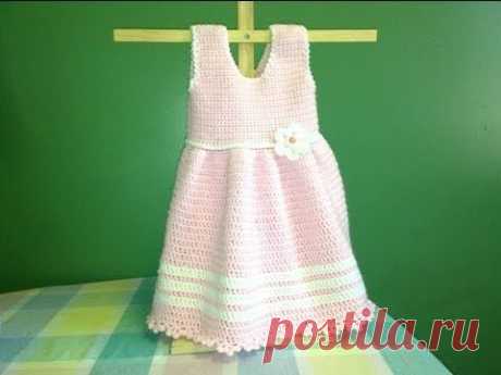 How To Crochet a Baby Dress