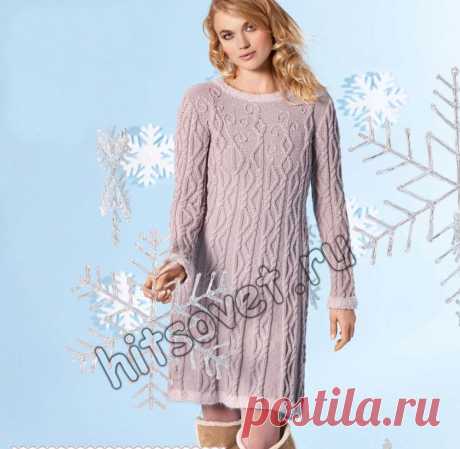 Вязаное платье - Хитсовет