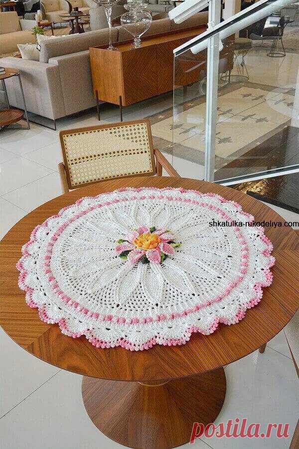 Изумительной красоты вязаные салфетки крючком со схемами | Вязание крючком Елена Ермина | Дзен