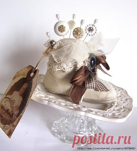 КРАСИВЫЕ ИГОЛЬНИЦЫ В СТИЛЕ ВИНТАЖ - ИДЕИ И ПОДРОБНЫЙ МАСТЕР КЛАСС