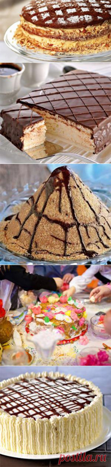 Рецепты тортов на Gastronom.ru