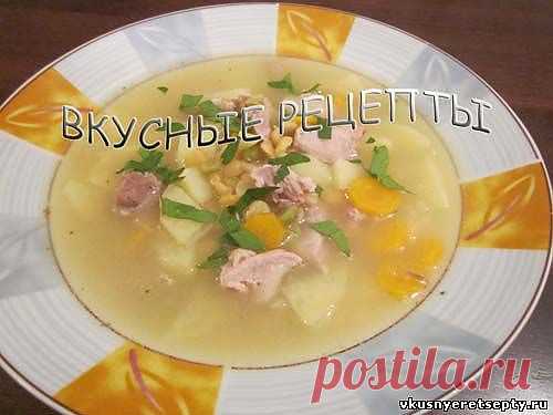Гороховый суп со свининой рецепт - Горячие - Первые блюда - Рецепты - Вкусные рецепты