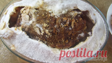 Мясо в духовке - вместо колбасы