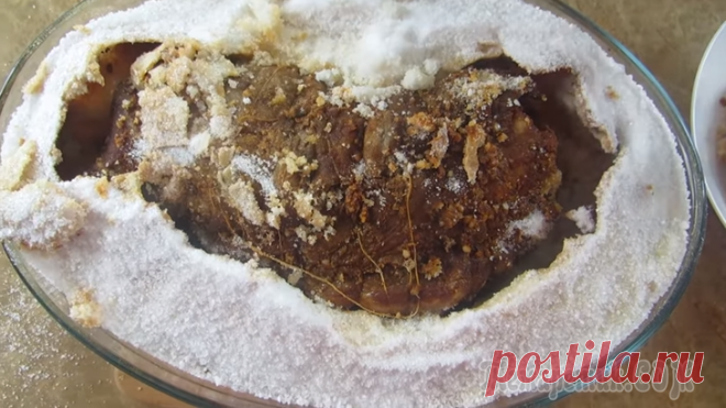 Мясо в духовке - вместо колбасы