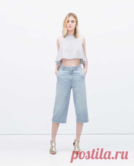 FULL TOP WITH HALTER NECK - View all - Tops - WOMAN | ZARA Armenia