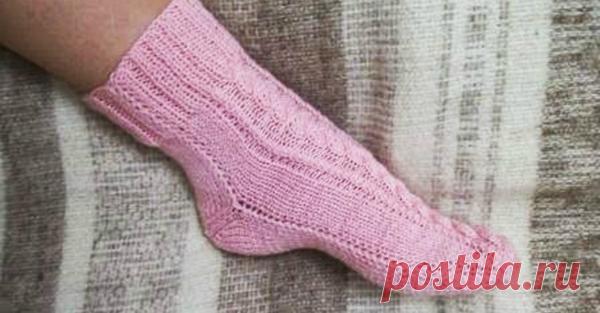 Вяжем носки без шва на двух спицах: легко, интересно и увлекательно! — Копилочка полезных советов