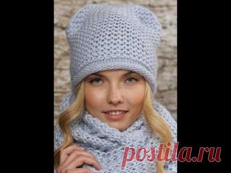 Женские и мужские шапки Fashion Look 2021-2022.Шапки красивым узором