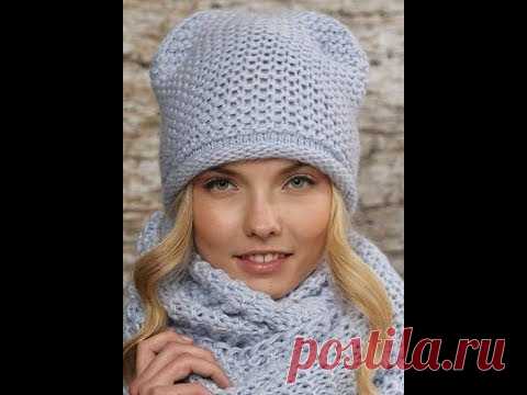Женские и мужские шапки Fashion Look 2021-2022.Шапки красивым узором