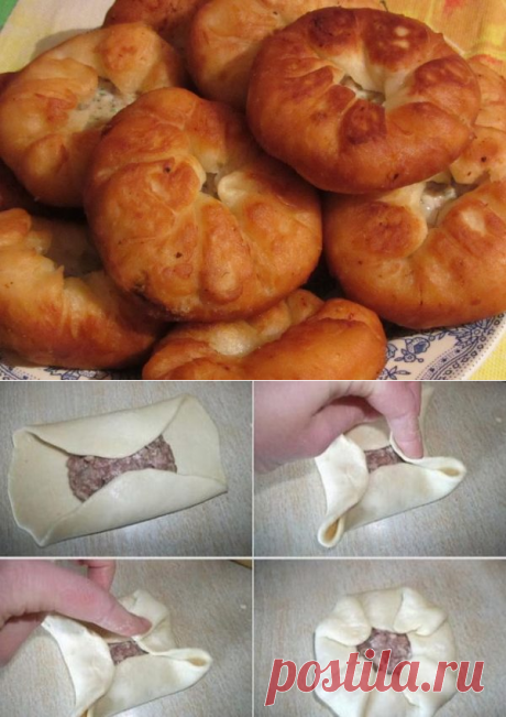 Готовим вкусные и румяные беляши на сковороде