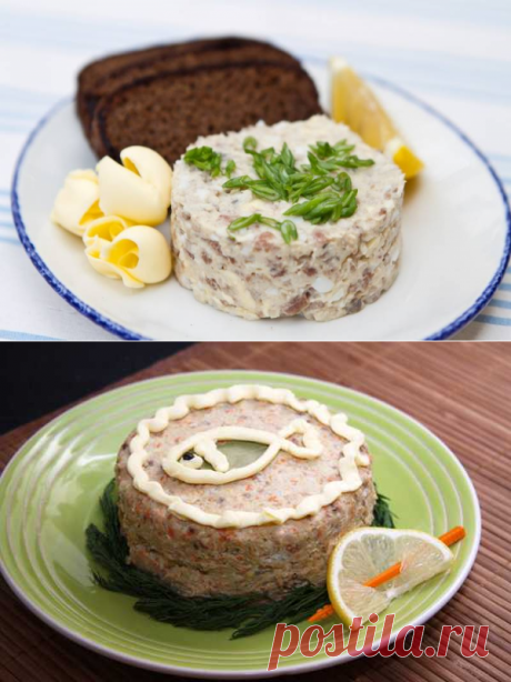 Форшмак из селедки классический рецепт / Простые рецепты