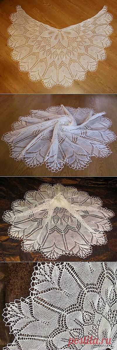 Мой ШАЛЬный уголок: Сладкий дурман
Пряжа - Waitaki Cariaggi. Итальянская стоковая пряжа на бобинах. Состав: 70% новозеландский меринос, 30% шелк. В 100 гр. - 2600 метров. Вязала в 4 ниточки. 
Спицы- 4.0
Размеры- радиус 0,75м.
 Свяжу на заказ