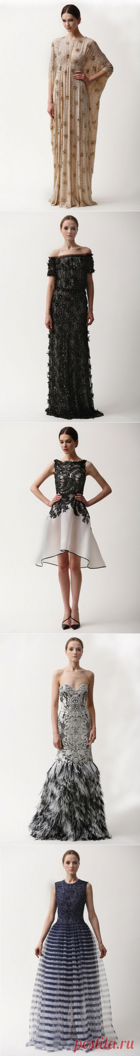 Великолепная коллекция нарядов от Naeem Khan Pre-Fall 2015