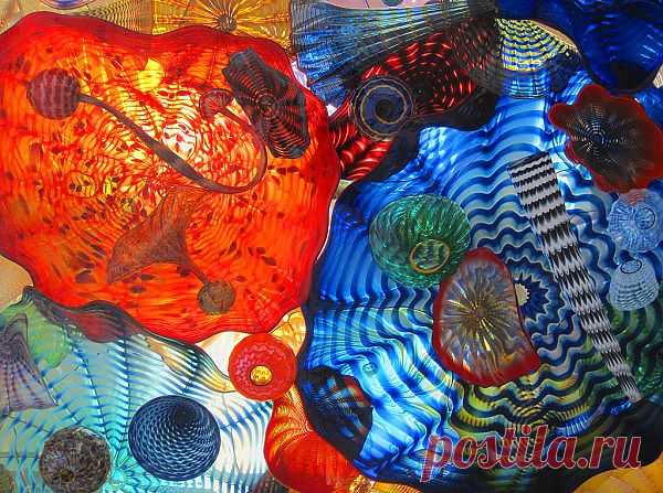 Цветное  стекло...