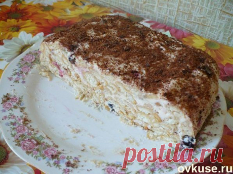 ТОРТИК "СКОРЫЙ" без выпекания - Простые рецепты Овкусе.ру