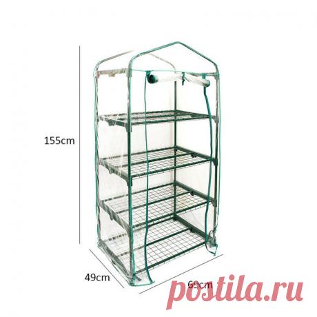 ПВХ крышка пластиковая садовая теплица Мини домашняя растительная теплица Крышка для украшения дома Защита растения Цветок Садовые принадлежности-in Сельскохозяйственные теплицы from Дом и животные on AliExpress