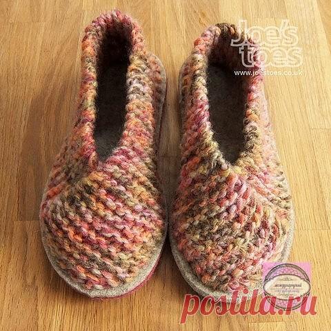 Тапочки, легче вязания еще не встречала