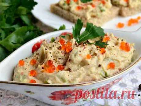 Селедочный паштет с картофелем