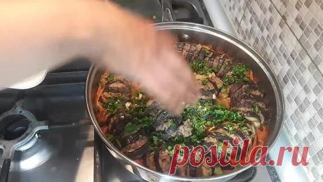 ДВА БАКЛАЖАНА И 300 Г МЯСА ТАКОЙ ОБЕД ХОТЬ КАЖДЫЙ ДЕНЬ СЫТНО НАКОРМИТЬ ВСЮ СЕМЬЮ | TASTY MEAT RECIPE