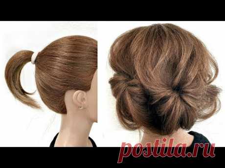 12 Причесок на Короткие волосы за 2 минуты. Пошагово! 12 Hairstyles for short hair in 2 minutes.