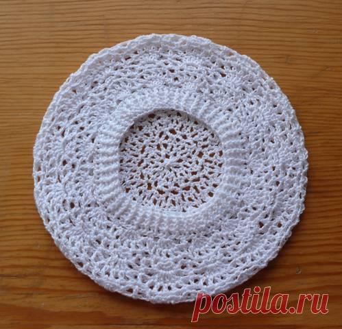 Берет веерочками. Автор Гульнара. Мастер класс. - Страна Мам