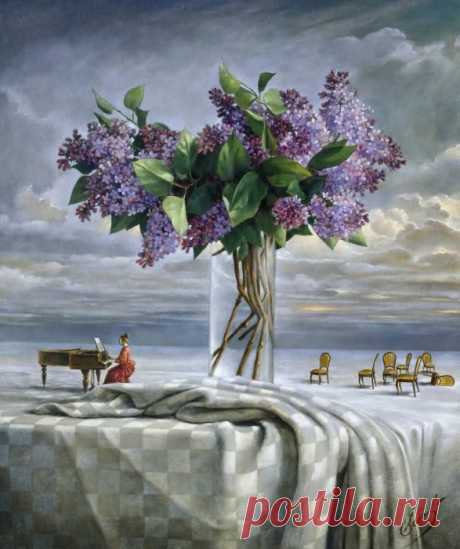 Illusions of Absurdity. Cloud of Future Spring, Michael Cheval (Михаил Хохлачев), арт галерея живописи. Страница get.