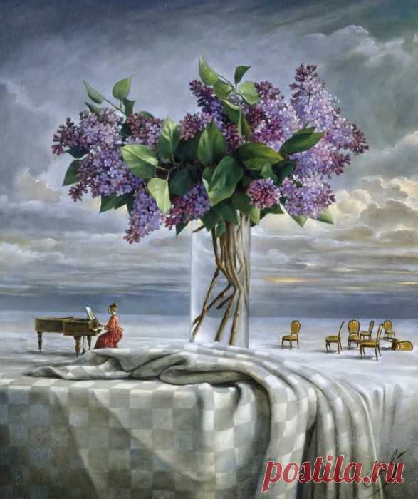 Illusions of Absurdity. Cloud of Future Spring, Michael Cheval (Михаил Хохлачев), арт галерея живописи. Страница get.
