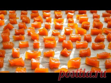 Цукаты из ТЫКВЫ ☆ Никто НЕ угадает их вкус;) ☆ РЕЦЕПТЫ из ТЫКВЫ