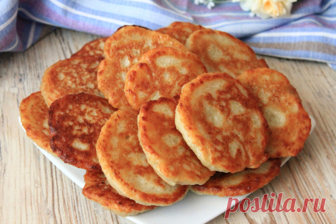 Постные и очень вкусные картофельные оладьи: и, это совсем не драники | Я Готовлю... | Яндекс Дзен