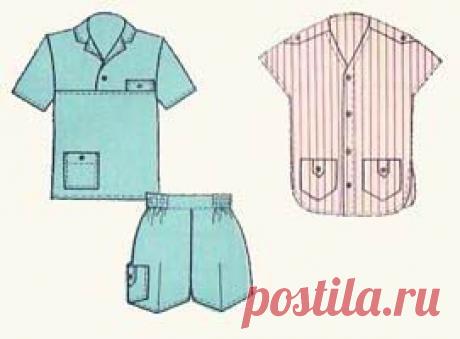 Костюм летний для мальчика