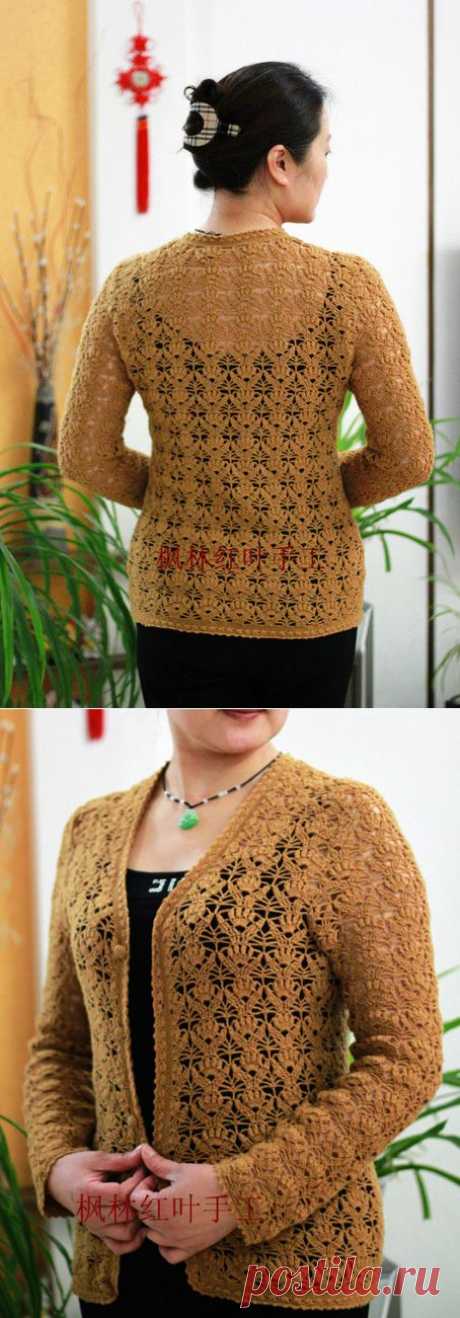 цитата Lena-zelena : Кофточка крючком (18:44 21-04-2015) [4380900/360006586] - elena-50966@mail.ru - Почта Mail.Ru