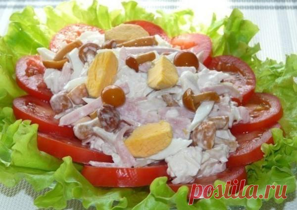Салат с ветчиной "Мечта мужчины"