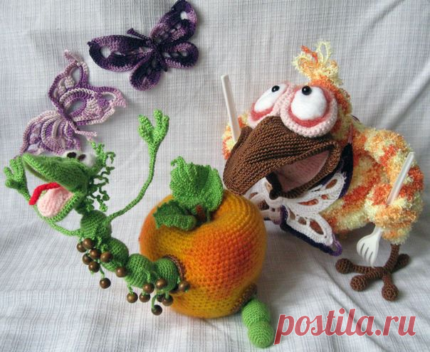 Голодная ворона)