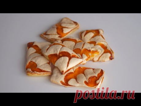 Печенье с меренгой и джемом