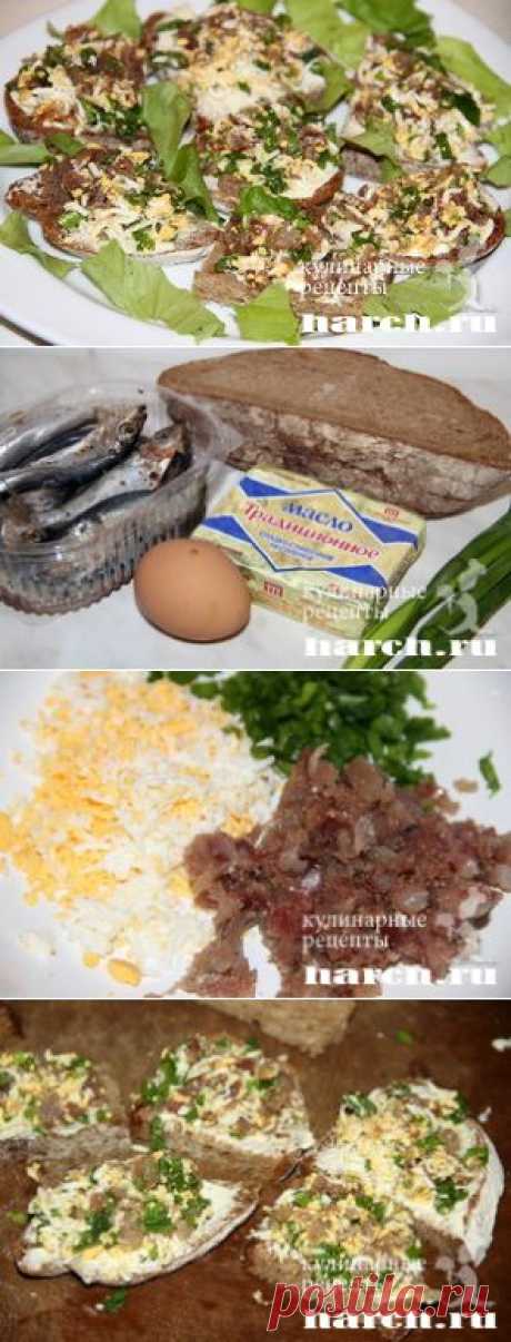Бутерброды с килькой | Харч.ру - рецепты для любителей вкусно поесть