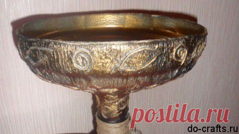 Ваза из пластиковой бутылки своими руками | Самоделкино