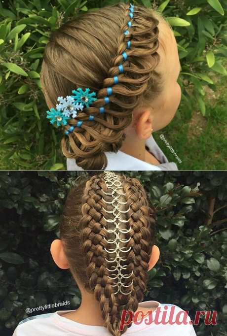 Это не просто косы, это — произведение искусства! Австралийка Шелли Гиллфорд из Мельбурна теперь даже не вспомнит, когда она впервые приобщилась к искусству заплетания косичек. Поэтому когда однажды маленькая дочь Грейс попросила заплести её волосы в косички, мама была рада приложить все свои старания. Шелли украсила головку своей любимой дочурки французскими и голландскими косичками, и вскоре в семье зародилась красивая традиция.